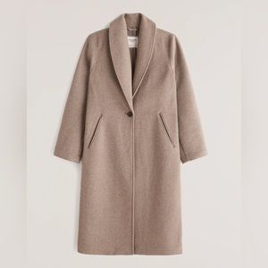 Abercrombie Wool Oversized Coat